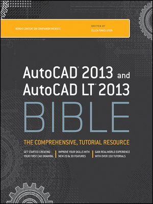 cover image of AutoCAD 2013 and AutoCAD LT 2013 Bible